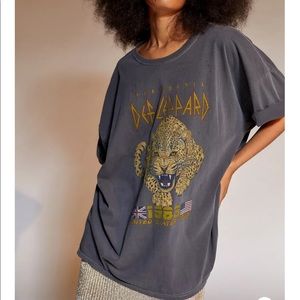 Urban Outfitters Def Leppard Shirt Dress